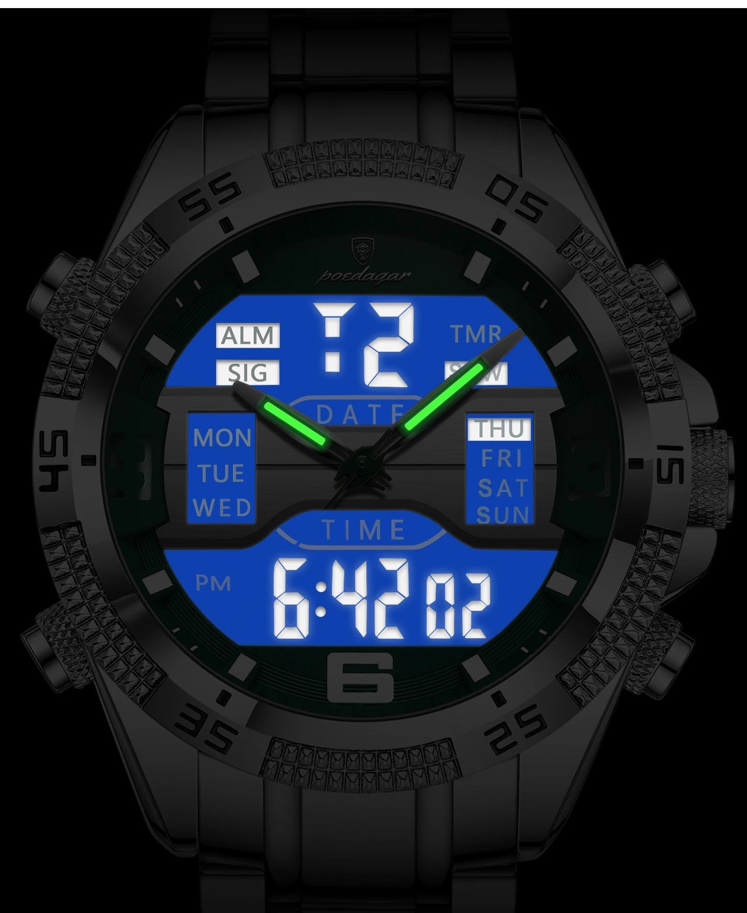 RELOJ POEDAGAR-TECNOLOGIA MODERNA EN CADA SEGUNDO