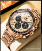 RELOJ OLEVS - FUNCIONALIDAD AVANZADA ACERO INOXIDABLE