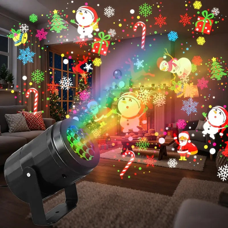 PROYECTOR LED NAVIDEÑO- IDEAL PARA DECORAR TU HOGAR