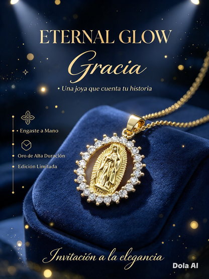 COLLAR DE LA VIRGEN MARÍA - Y DISEÑO ELEGANTE DE INSPIRACIÓN EUROPEA