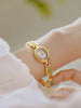 RELOJ PULSERA-DE JADE DISEÑO EXCLUSIVO 2025