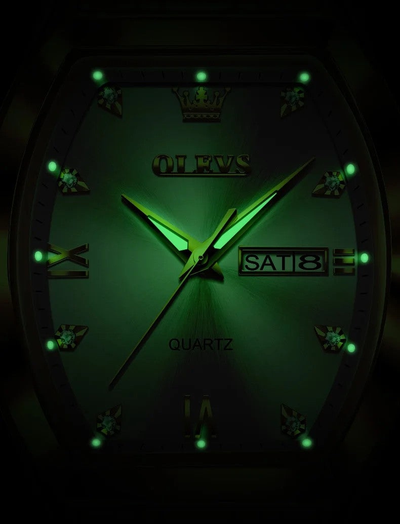 RELOJ OLEVS-PRECISION EN TU MUÑECA ACABADO MODERNO