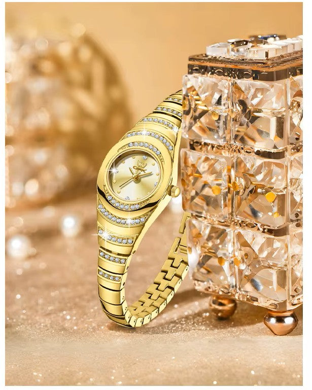 RELOJ CON PIEDRAS BRILLANTES - UN REGALO PARA SORPRENDERLA TODOS LOS DIAS