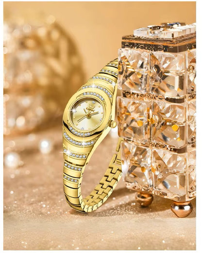 RELOJ CON PIEDRAS BRILLANTES - UN REGALO PARA SORPRENDERLA TODOS LOS DIAS
