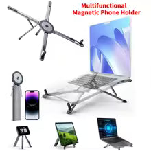 SOPORTE MAGNETICO MULTIFUNCIONAL - PARA TABLET CELULAR Y LAPTOP -