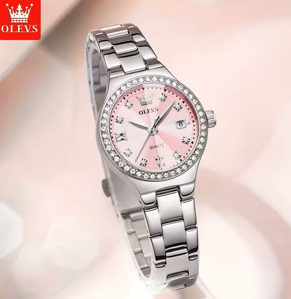RELOJ CON DIAMANTES - BRILLA EN CADA SEGUNDO TIK