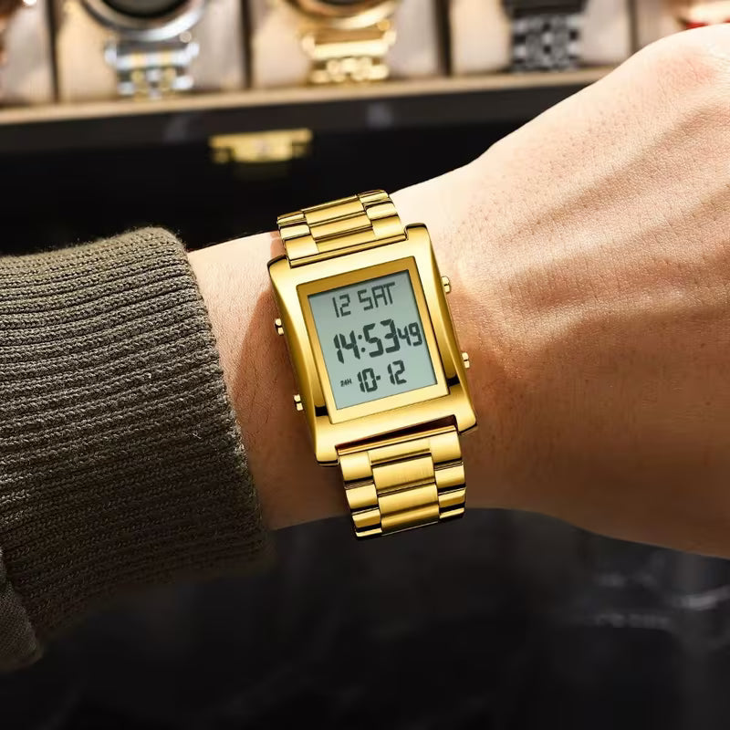 RELOJ DORADO - UN DISEÑO EXCLUSIVO Y PERFECTO PARA BRILLAR