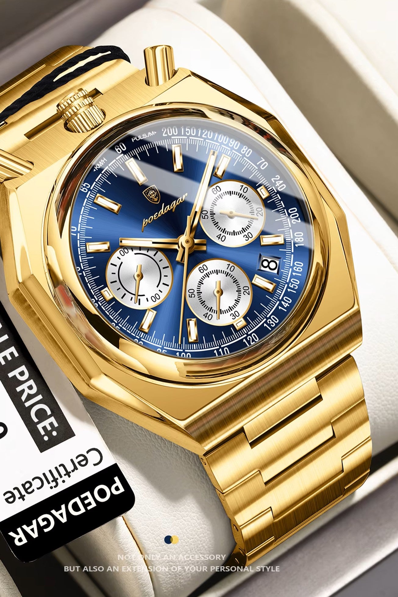 RELOJ POEDAGAR -UN MODELO DE MODA2025