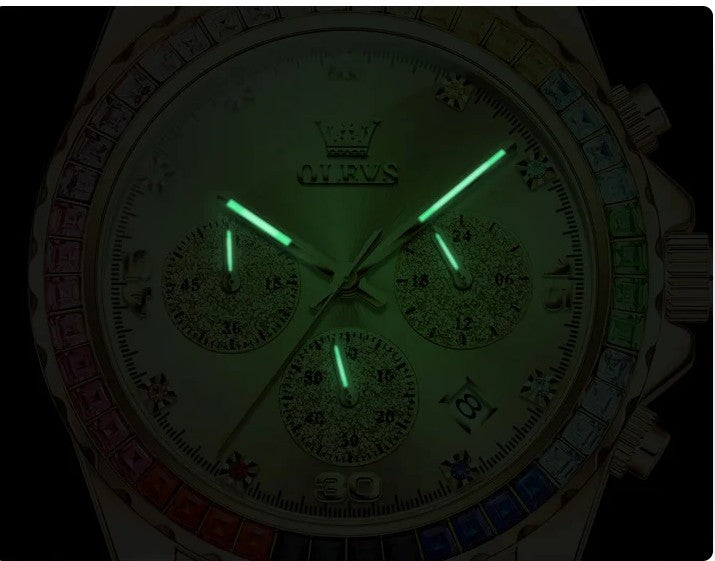 RELOJ DE PIEDRAS PRECIOSAS- LUCE ELEGANTE EN CADA COMPROMISO