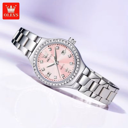 RELOJ CON DIAMANTES - BRILLA EN CADA SEGUNDO TIK