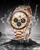 RELOJ OLEVS - FUNCIONALIDAD AVANZADA ACERO INOXIDABLE