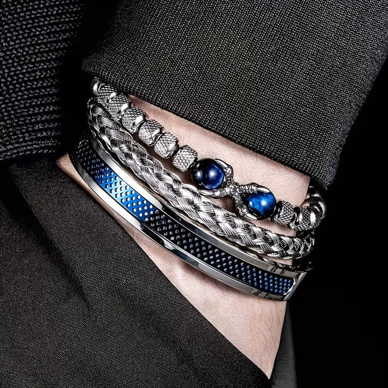 PULSERA AZUL PREMIUM - DISEÑADA PARA DESTACAR