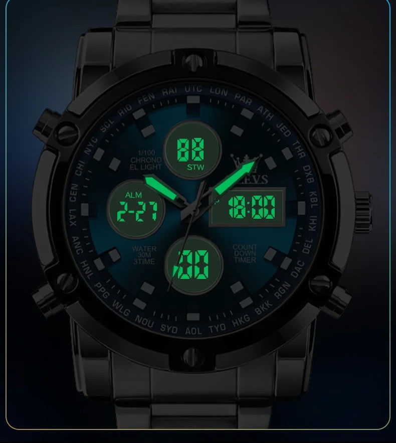 RELOJ MULTIFUNCIONAL- UN ESTILO UNICO DEL2025