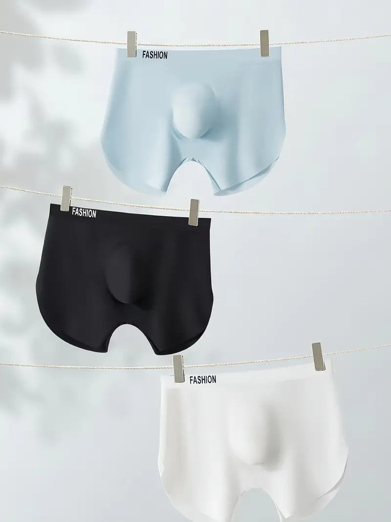 BOXERS DE SEDA HELADA-(PACK DE 3 UNIDADES)