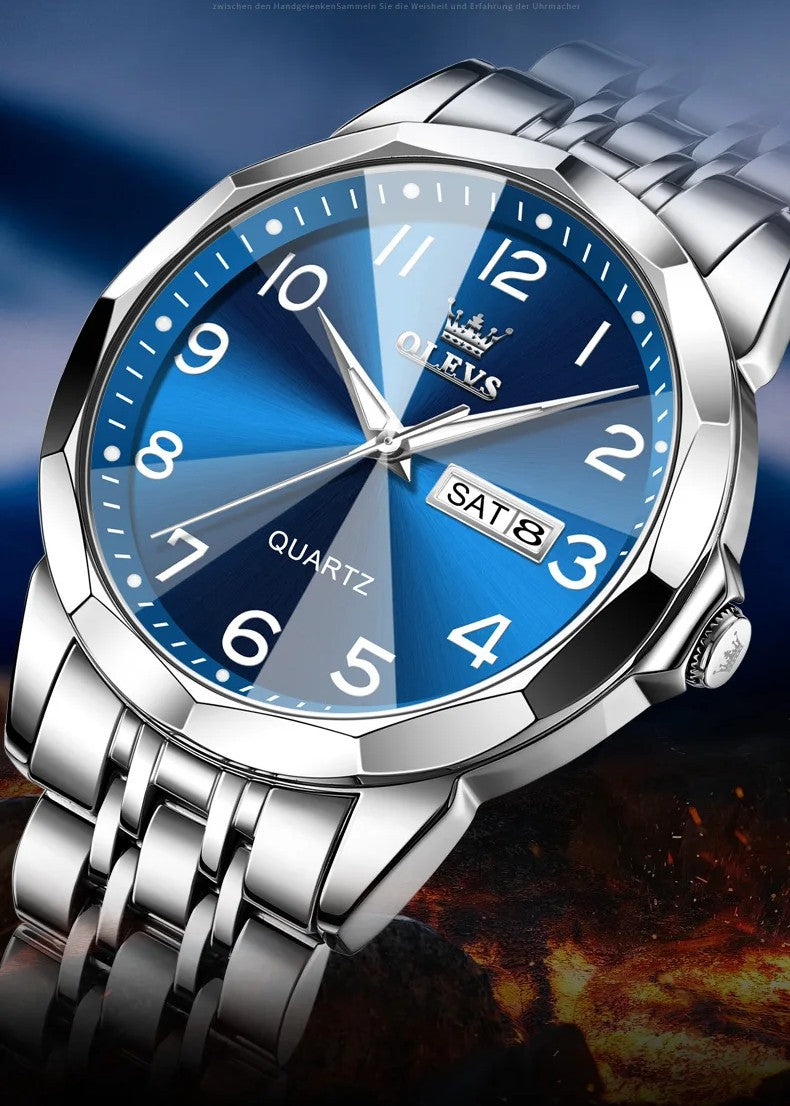 RELOJ OLEVS-PANTALLA LUMINOSA DE ALTA  CALIDAD