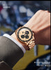 RELOJ OLEVS - FUNCIONALIDAD AVANZADA ACERO INOXIDABLE