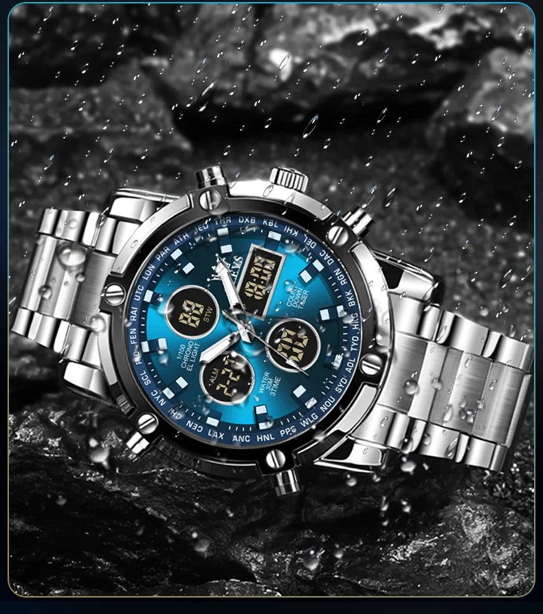 RELOJ MULTIFUNCIONAL- UN ESTILO UNICO DEL2025
