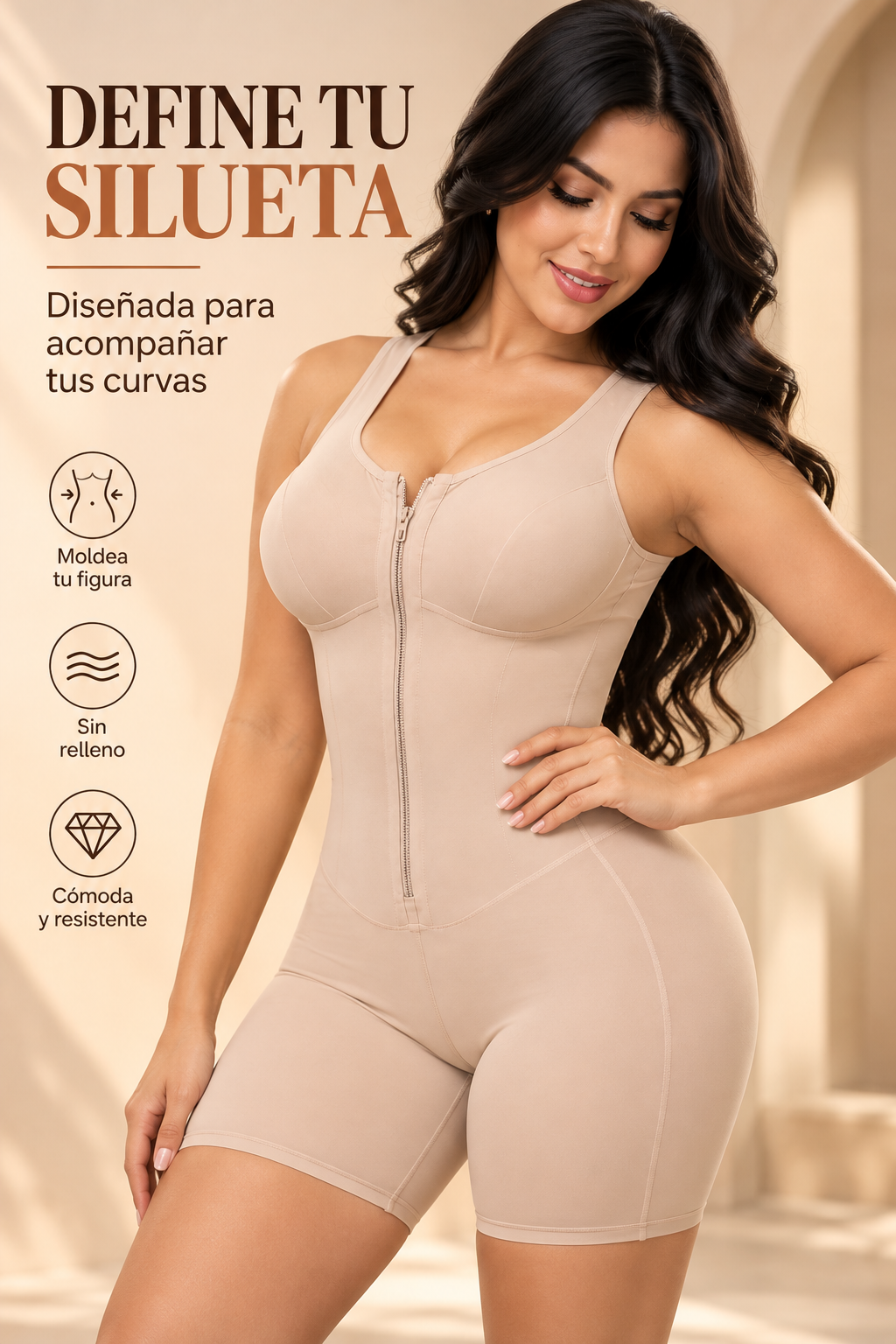 FAJA COMPLETA-MOLDEA TU FIGURA CON UN BODY FAJA QUE REALZA TUS CURVAS