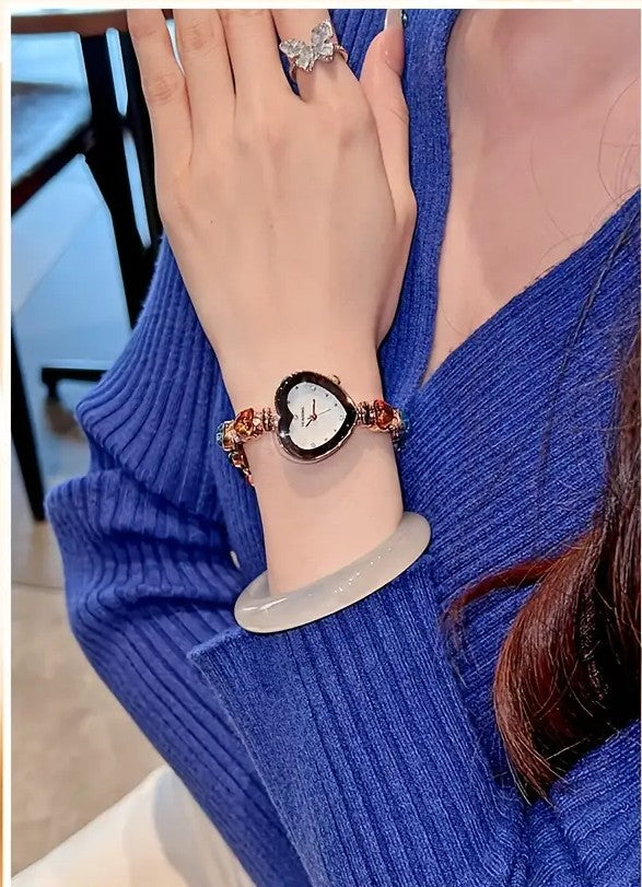 RELOJ DE CORAZON- ACABADOS DE ALTA CALIDAD