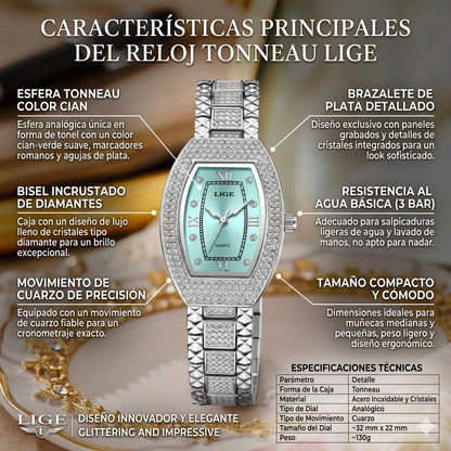 RELOJ BRILLANTE JADE - DISEÑADO PARA BRILLAR TODOS LOS DIAS