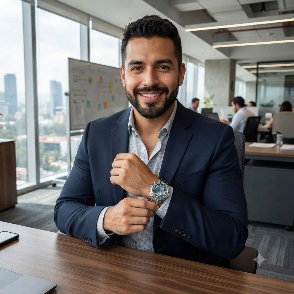 RELOJ CRONOGRAFO-MULTIFUNCIONAL PERFECTO PARA USO DIARIO