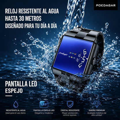 RELOJ DIGITAL DE HOMBRE  - DISEÑO HECHO PARA DESTACAR 2026 LA