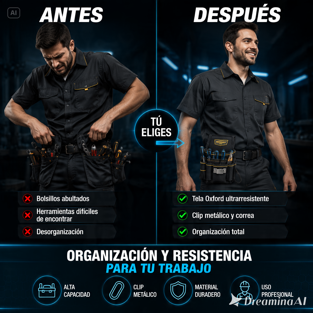 BOSLO MULTIFUNCIONAL - TUS HERRAMIENTAS ORDENADAS MODELO 2026 LA