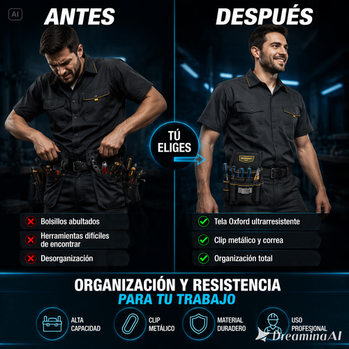 BOSLO MULTIFUNCIONAL - TUS HERRAMIENTAS ORDENADAS MODELO 2026 LA