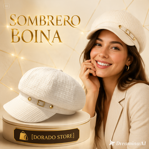 SOMBRERO BOINA PREMIUM-UN CLASICO RENOVADO, ELEGANCIA SUTIL Y VERSATIL