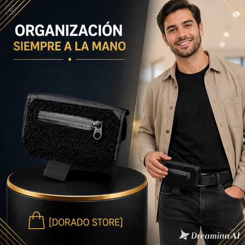 CARTERA DE CINTURA DELGADA ANTIRROBO-ALMACENAMIENTO PORTATIL PARA ARTICULOS ESENCIALES