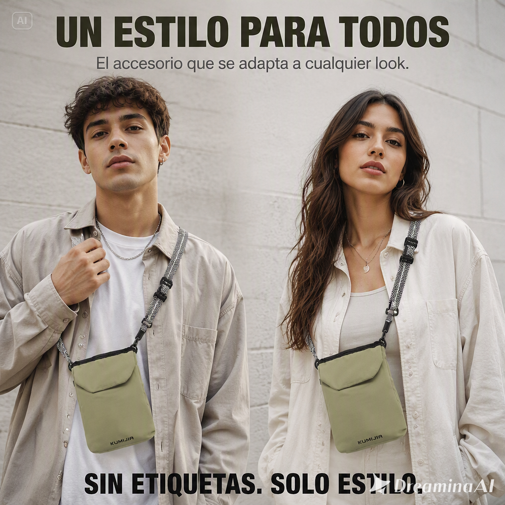BOLSO URBANO COMPACTO-LLEVA LO ESENCIAL CONTIGO DE FORMA COMODA, LIGERA Y CON MUCHO ESTILO