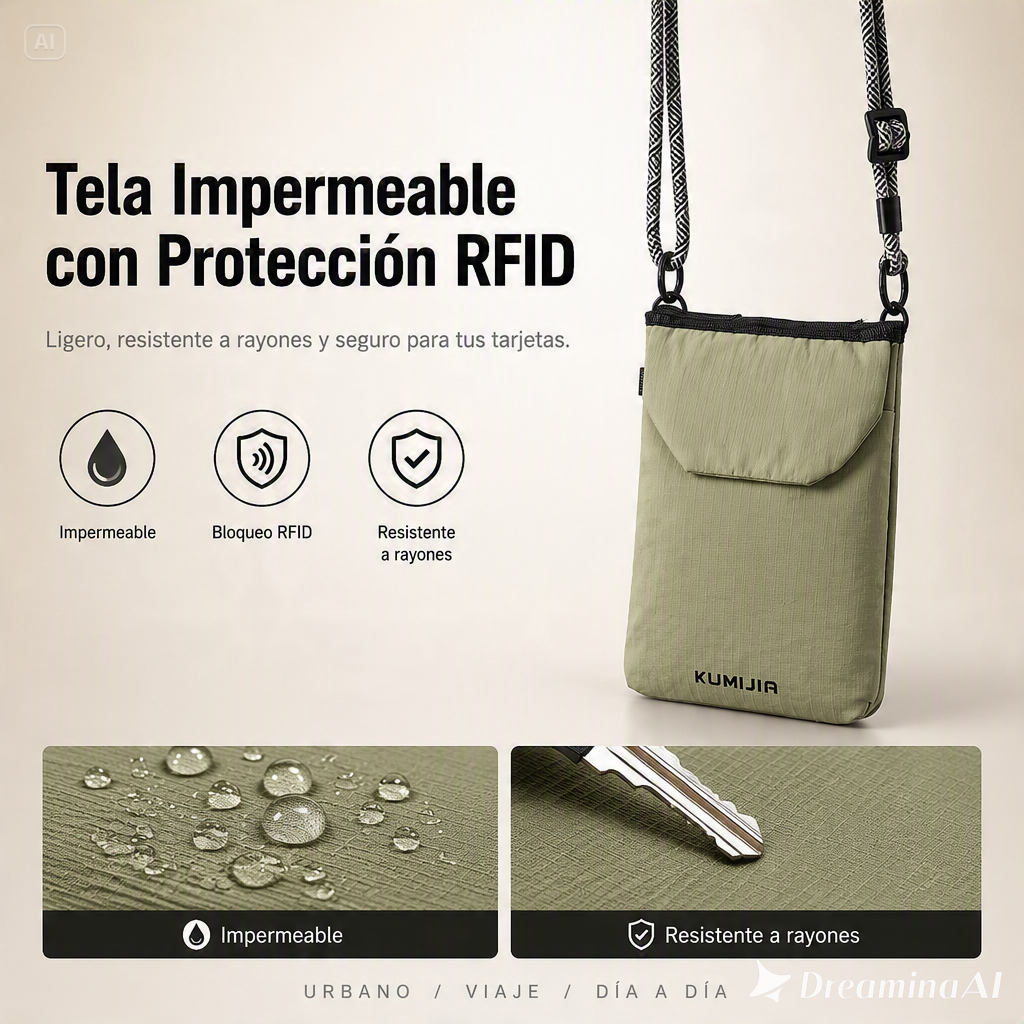 BOLSO URBANO COMPACTO-LLEVA LO ESENCIAL CONTIGO DE FORMA COMODA, LIGERA Y CON MUCHO ESTILO