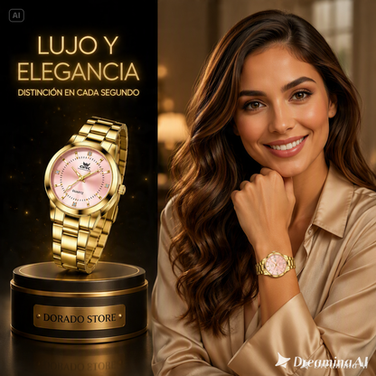 RELOJ OPK-LUJO Y DELICADEZA LA COMBINACION IDEAL ENTRE SUAVIDAD Y DESTINCION
