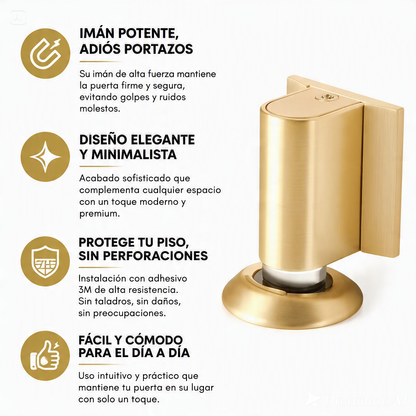 TOPE MAGNETICO ADHESIVO PARA PUERTAS-PROTEGE TUS PAREDES DE GOLPES