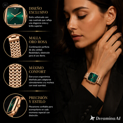 RELOJ DE LUJO MINIMALISTA-EL ARTE DE MEDIR TIEMPO CON DISTINCION