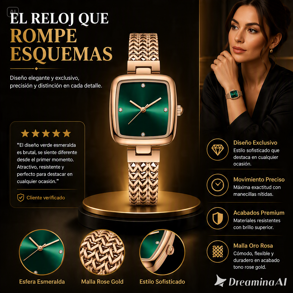 RELOJ DE LUJO MINIMALISTA-EL ARTE DE MEDIR TIEMPO CON DISTINCION