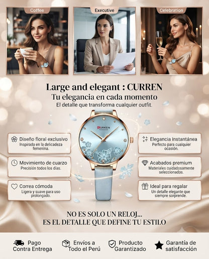 RELOJ CURREN CELESTIAL-UN TOQUE DE DISTINCION Y ELEGANCIA ATEMPORAL
