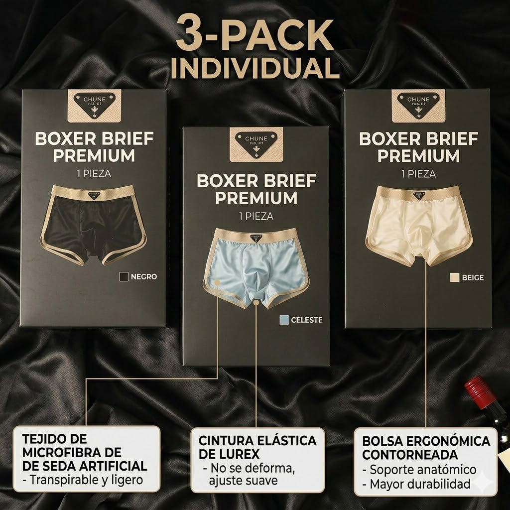 PACK DE 3 BOXERS - COMODIDAD  Y FRESCURA TODO EL DIA