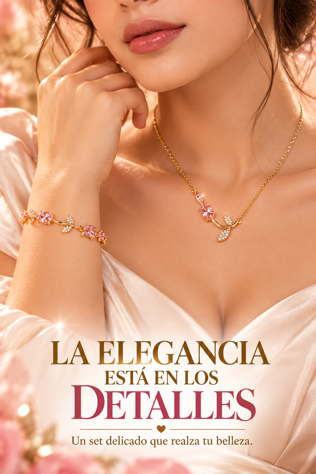 EL SET DE JOYAS MÁS ENCANTADOR-EL DETALLE QUE HARÁ BRILLAR SU SONRISA