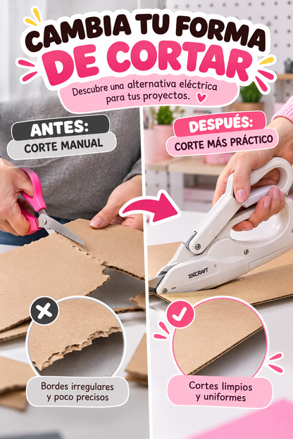 TIJERA ELECTRICA-CORTA CON PRECISIÓN Y FACILIDAD