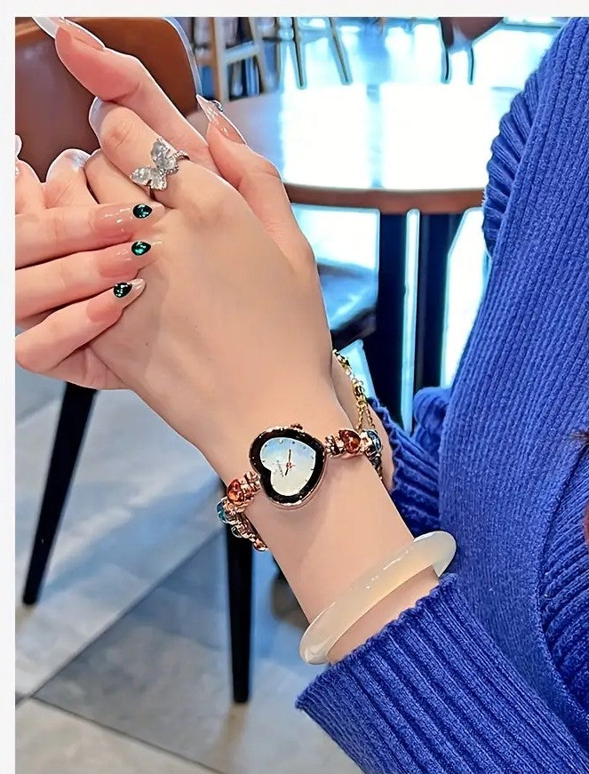 RELOJ DE CORAZON- ACABADOS DE ALTA CALIDAD