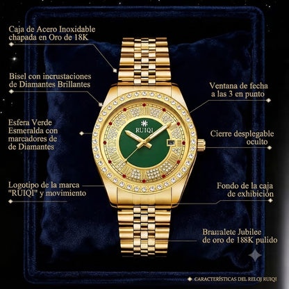 RELOJ DE PULSERA DE LUJO-UN DISEÑO EXCLUSIVO PARA QUIENES MARCAN LA DIFERENCIA