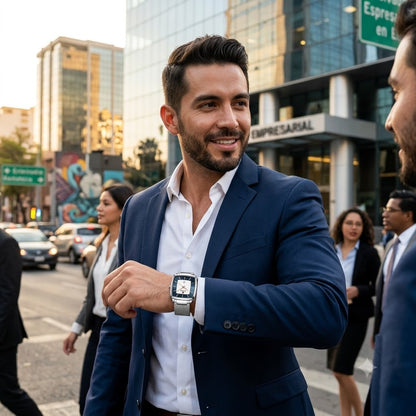 RELOJ DE MODA PARA HOMBRE-MARCA LA DIFERENCIA CON UN SOLO ACCESORIO