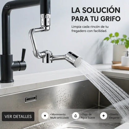 ADAPTADOR DE GRIFO GIRATORIO MULTIFUNCIONAL-MAXIMA FLEXIBILIDAD Y FACIL INSTALACION