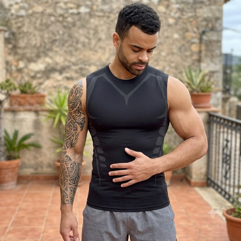 CHALECO PARA HOMBRE - QUEMA GRASA Y CON AJUSTE PERFECTO DURANTE EL DIA