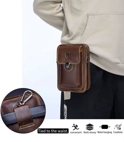 BOLSO CUERO PARA HOMBRE- CALIDAD GARANTIZADA