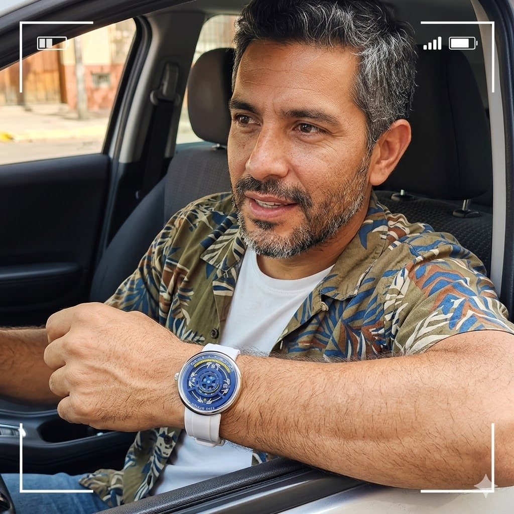 RELOJ FUTURISTA - DISEÑO EXCLUSIVO PARA QUIENES SABEN DE TENDENCIA