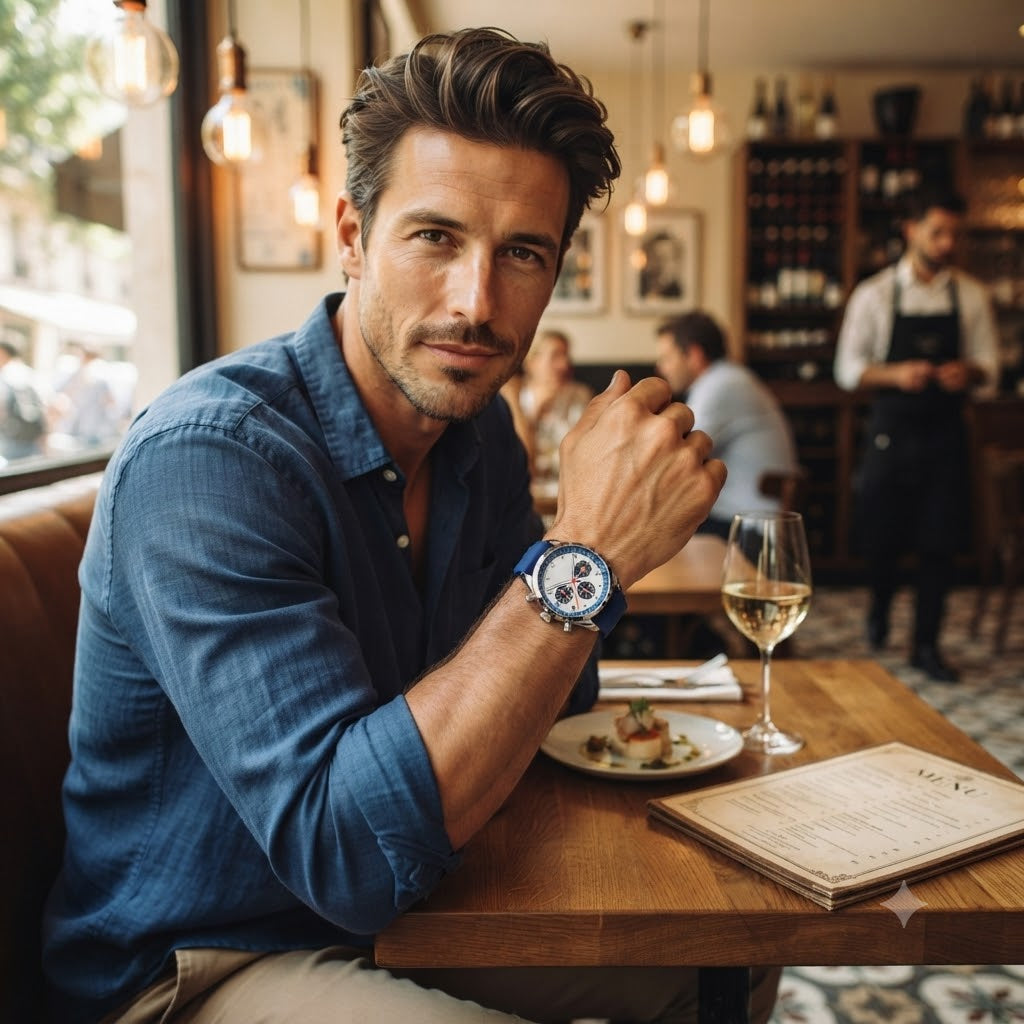RELOJ CON DISEÑO DEPORTIVO Y ELEGANTE-COMODO Y FLEXIBLE IDEAL PARA TI