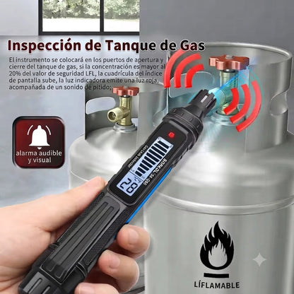 DETECTOR DE FUGAS DE GAS-MEDIDOR DIGITAL DE PRESICON