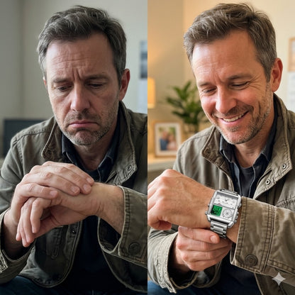 RELOJ DIGITAL ANALOGICO - EL MEJOR REGALO PARA PAPÁ POR SU DIA